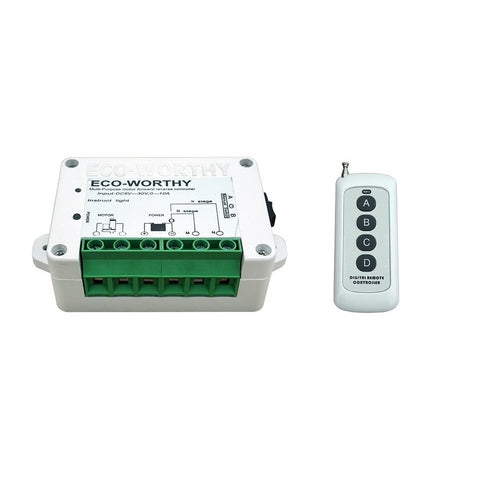DCHOUSE DC 12V 24V Wireless Positive Inversion Remote Control per Telecomando - Ilgrandebazar