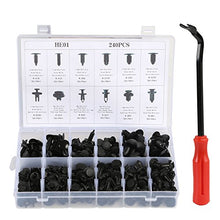 Carica l&#39;immagine nel visualizzatore di Gallery, LIHAO 240 Rivetti in Plastica PE Auto Kit di Clip Fissaggio e Pinza... - Ilgrandebazar
