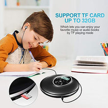 Carica l&#39;immagine nel visualizzatore di Gallery, Lettore CD Portatile Gueray Walkman con cuffie Audio Digitale Lossless Nero