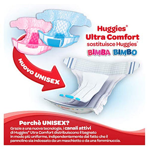 Huggies Ultra Comfort Pannolini Bambini Unisex, Taglia 6 (16-30 Kg),...