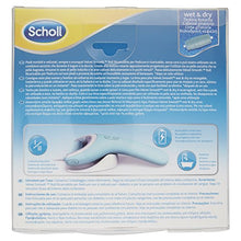 Carica l&#39;immagine nel visualizzatore di Gallery, Scholl Velvet Smooth Wet&amp;Dry - Roll per Pedicure, Elettrico Acquamarina - Ilgrandebazar