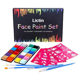 Lictin Truccabimbi Kit,Face Paint,Kit per La Pittura del Viso 4g - Ilgrandebazar