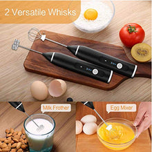 Carica l'immagine nel visualizzatore di Gallery, Miscelatore Latte Portatile Montalatte Elettrico USB Ricaricabile 3 Velocità...