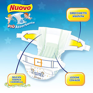 Pampers Sole e Luna Pannolini Midi, Taglia 3 (4-9 kg), 3 (120 Unità)