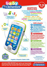 Carica l&#39;immagine nel visualizzatore di Gallery, Clementoni Smartphone Touch &amp; Play Giocattolo, Multicolore, 14969