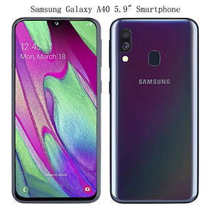 COODIO Custodia per Samsung Galaxy A40, in Pelle Nero - Ilgrandebazar