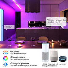 Carica l&#39;immagine nel visualizzatore di Gallery, Striscia LED WiFi 10M (2 x 5M), ALED LIGHT RGB Strip 5050 SMD 300 LEDs...