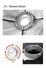 Carica l&#39;immagine nel visualizzatore di Gallery, Godox - Striscia Softbox per softbox, 60 cm x 90 cm, con griglia FW70x100