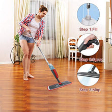 Carica l&#39;immagine nel visualizzatore di Gallery, Fixget Spray Mop Mocio, Microfibra con Spruzzatore d&#39;Acqua, Red