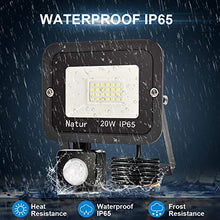 Carica l&#39;immagine nel visualizzatore di Gallery, bapro 20W Faretto LED da Esterno con Sensore di 20W, Bianco Caldo