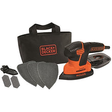 Carica l&#39;immagine nel visualizzatore di Gallery, BLACK+DECKER KA2000-QS Levigatrice Mouse 120 W