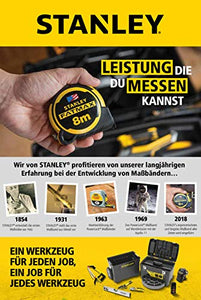 Stanley 0-30-697 Flessometro Tylon, 5 m x 19 mm 5 m