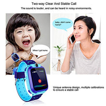 Carica l'immagine nel visualizzatore di Gallery, Smart Watch per bambini, Q12 Touch Smartwatch per ragazzi e ragazze, con fotocamera, supporto di posizionamento preciso, monitoraggio attività in standby lungo con frequenza cardiaca, orologi