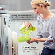 Carica l&#39;immagine nel visualizzatore di Gallery, CXhome Spray Mop,Mocio in Microfibra con spruzzatore e capacità Grigio-verde