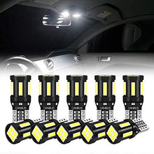 Carica l'immagine nel visualizzatore di Gallery, Canbus T1 501 W5W 194 168 9SMD 2835 Sostituzione lampadine a LED Versione 3.