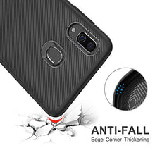 Carica l&#39;immagine nel visualizzatore di Gallery, HOUROC Cover Samsung Galaxy A40, Custodia Protettiva in TPU Premium Noir - Ilgrandebazar