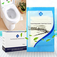 Carica l&#39;immagine nel visualizzatore di Gallery, befitery viaggio impermeabile Disposable Toilet Cover WC Sedile di... - Ilgrandebazar