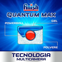 Carica l&#39;immagine nel visualizzatore di Gallery, Finish Pastiglie Lavastoviglie Quantum Max, Limone, 120 Tabs - Ilgrandebazar