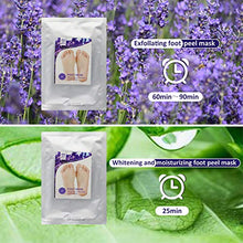 Carica l&#39;immagine nel visualizzatore di Gallery, Maschera Piedi Esfoliante Peeling Wolady 2 Paia 2... - Ilgrandebazar