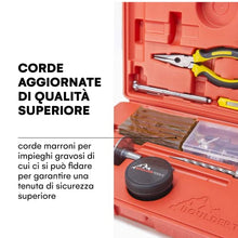 Carica l'immagine nel visualizzatore di Gallery, Boulder Tools Kit Riparazione Pneumatici con Custodia Molle - Kit Tappi per Foratura Pneumatici Tubeless Per Impieghi Gravosi