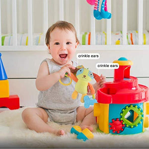 Evance 4 Pezzi Giocattolo da Appendere per Passeggino, Passeggino 4 Pack - Ilgrandebazar