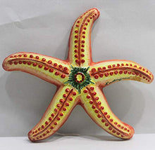 Carica l&#39;immagine nel visualizzatore di Gallery, Stella marina in ceramica dipinta a mano