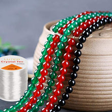 Carica l&#39;immagine nel visualizzatore di Gallery, LUTER 0.8mm Filo/Lenza di Trasparente Elastico per Braccialetti Gioielli...