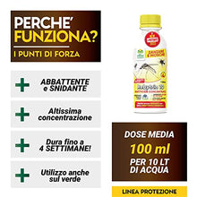 Carica l&#39;immagine nel visualizzatore di Gallery, Albagarden - Insetticida Antizanzare Giardino per Esterno E Interno Cimici Mosche Insetti Volanti Striscianti Formiche Moscerini Effetto Zanzariera Anti Zanzare Casa Prati Siepi Animali 1 Lt