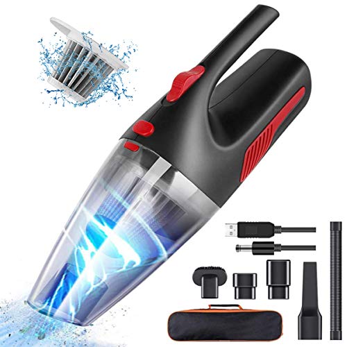 Aspirabriciole, Aspirabriciole Senza Fili Potente 120W, 4500PA Umido e Secco...