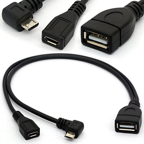 Cavo per splitter a Y USB Micro angolato OTG Power Enhancer 2.0... - Ilgrandebazar