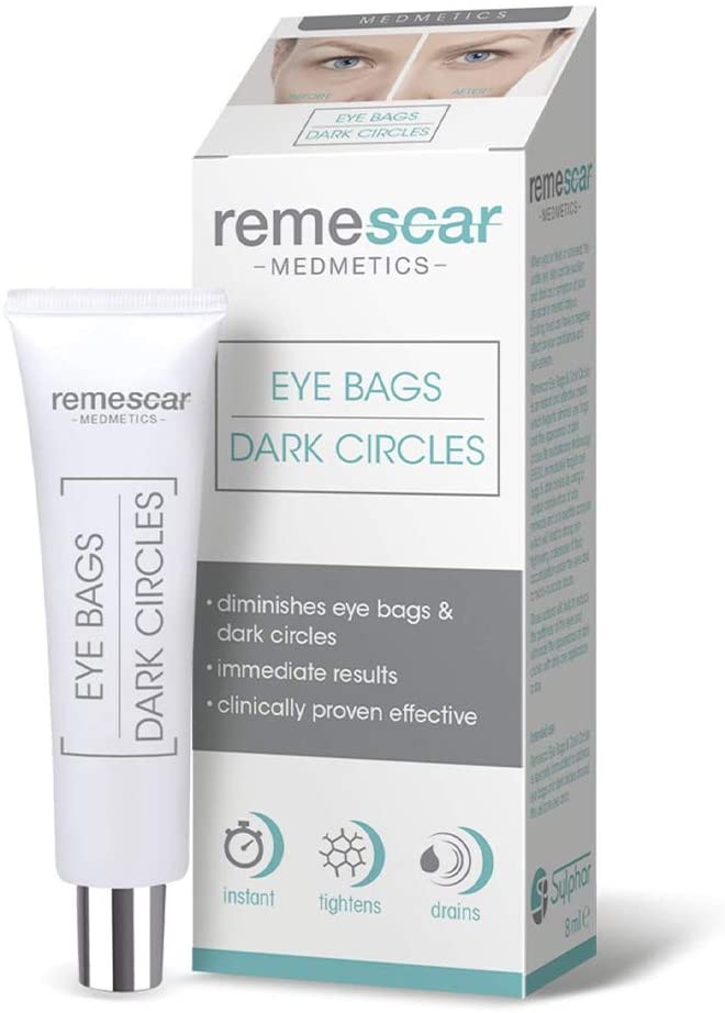 Remescar - Borse Occhi e Occhiaie Scure - Crema per le borse sotto gli occhi - Eliminare le borse sotto gli occhi - Trattamento istantaneo per eliminare le borse sotto gli occhi per uomo e donna