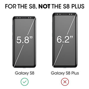 Galaxy S8 Vetro Temperato Pellicola Protettiva, amFilm Copertura Totale...