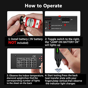 StillCool Tester Diamanti V2 Gioielleria Strumento Selezione di...
