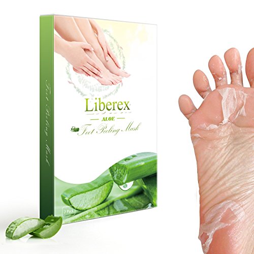 Liberex Esfoliante dei Piedi - 2 Paia di Maschere Idratanti, Rimozione della... - Ilgrandebazar