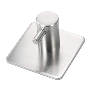 esonmus 6pcs/Set Autoadesivo Gancio in Acciaio Inox a Parete Vestiti... - Ilgrandebazar