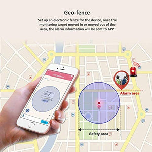 Hangang GPS Tracker, Mini Tracker Localizzatore con WIFI per...