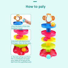 Carica l&#39;immagine nel visualizzatore di Gallery, YGJT Giocattoli per 1 Anno Circuito a Sfera Sorter di Forma Scimmia