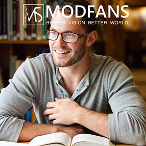 MODFANS Confezione da 3 Occhiali Lettura 2.5 +2.50, Nero-grigio-blu - Ilgrandebazar