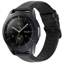Carica l'immagine nel visualizzatore di Gallery, iBazal 20mm Cinturino Pelle Rilascio Rapido Cuoio Bracciale - Nero - Ilgrandebazar