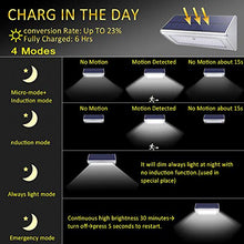 Carica l&#39;immagine nel visualizzatore di Gallery, Licwshi Luci solari 1100lm 4500mAh esterna impermeabile 4500mah Luce Bianca