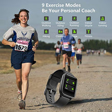 Carica l&#39;immagine nel visualizzatore di Gallery, Hafury Smartwatch Tracker Fitness Orologio 1.3 Pollici Display Rosa