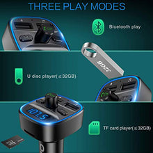 Carica l'immagine nel visualizzatore di Gallery, Trasmettitore FM Bluetooth, per Auto Radio Adattatori black