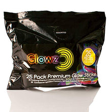 Carica l&#39;immagine nel visualizzatore di Gallery, Glowz Premium Ultra Bright Jumbo Sticks (Colori Misti) Confezione da 25 Pezzi