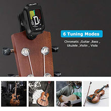 Carica l&#39;immagine nel visualizzatore di Gallery, NEUMA Accordatore per Chitarra Elettrico Digitale Cromatico Clip Accordatore...