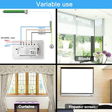 Carica l&#39;immagine nel visualizzatore di Gallery, LoraTap Interruttore WiFi per Tenda, Tattile Controllo APP o...