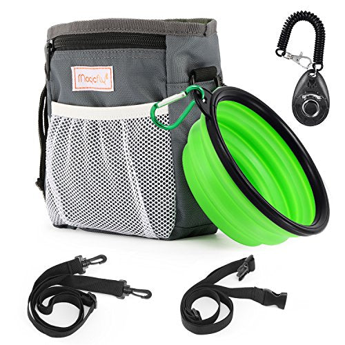 Magicfly Borsa Addestramento Cane, 3 in 1 impermeabile, Porta Premi per...