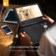 Carica l&#39;immagine nel visualizzatore di Gallery, APEMAN 9.5&quot; Lettore DVD Portatile con Schermo Rotante Batteria Ricaricabile... - Ilgrandebazar