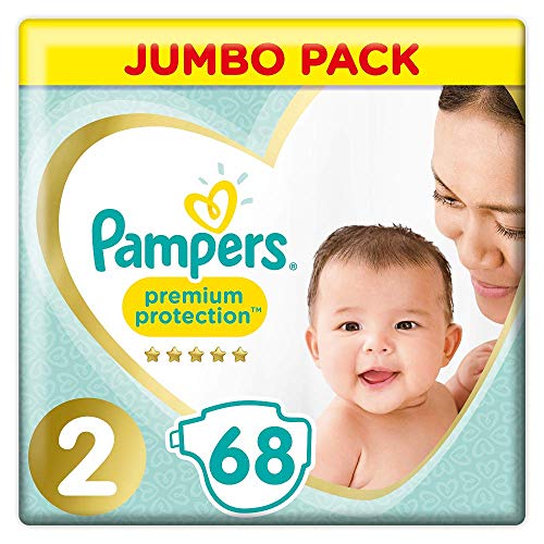 Pampers 81665629 Pannolini confezione Jumbo, Taglia 2 (4-8 kg), 1 confezione... - Ilgrandebazar