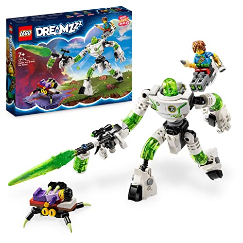 LEGO DREAMZzz 71454 Mateo e Z-Blob il robot giocattolo con personaggio grande e minifigure di Jayden