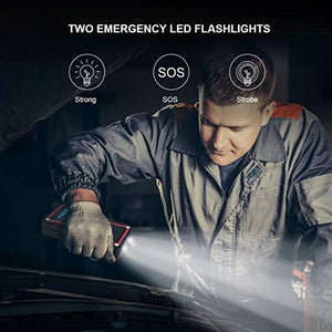 YABER Avviatore Batteria per Moto/Auto, 1500A 20000mAh Emergenza...